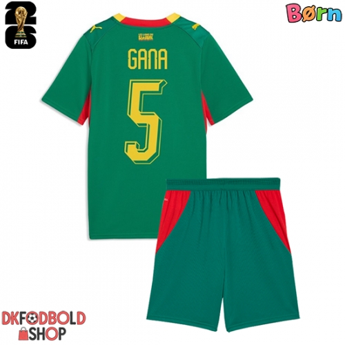 Senegal Idrissa Gueye #5 Udebanesæt Børn VM 2026 Kort ærmer (+ korte bukser)